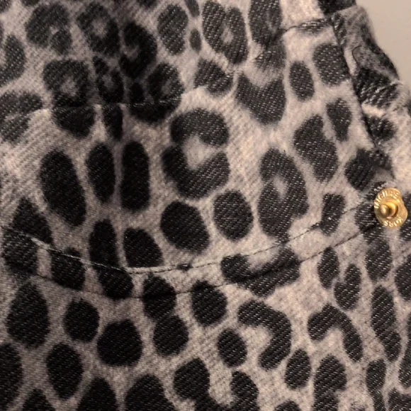 Michael Kors Black and Gray Patterned Pants - Picture 3 of 8